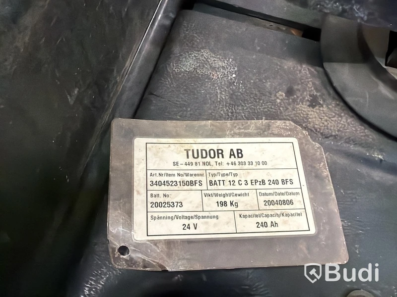 Låglyftare med långa gafflar