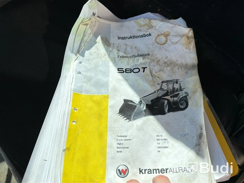 Teleskophjullastare Kramer Allrad 580 T -2008