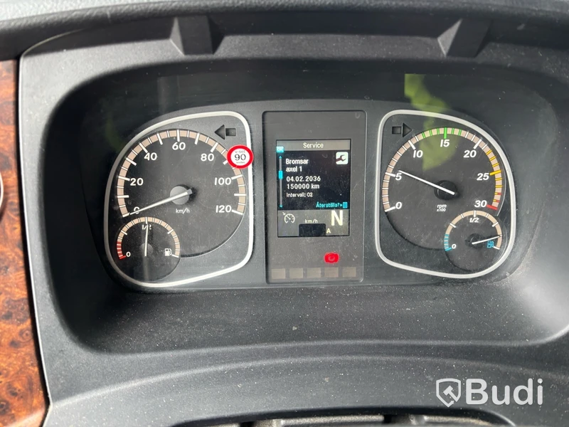 Lastbil Mercedes-Benz Atego 1524 7.7 BlueTec 6 -2015 | Höj & Sänk