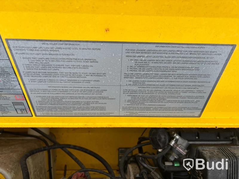 Belysningsmast Wacker LTC4 | Reparationsobjekt