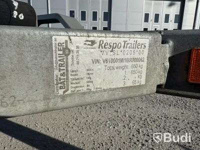 Båttrailer Respo 1W1 -2011