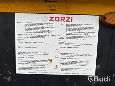 Schakttrailer Zorzi 36S075PRS -2020