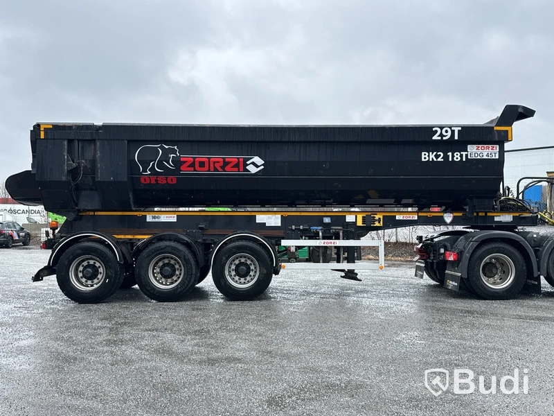 Schakttrailer Zorzi 36S075PRS -2023 | Nybesiktigad