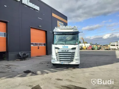 Dragbil DAF XF 530 FTS, 2023 Regnr. HAJ01E Mätarställning (km): 16 871 mil