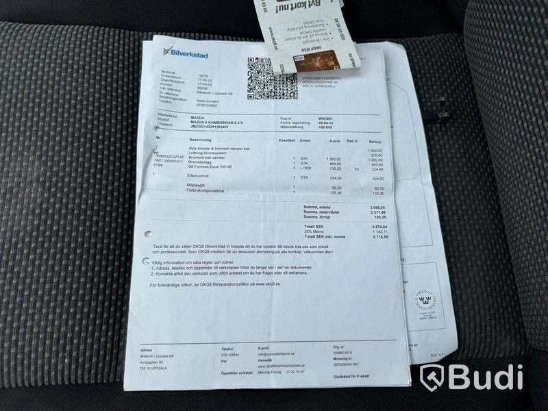 Mazda 6 Sport 2.3 MZR -2005 | Dragkrok