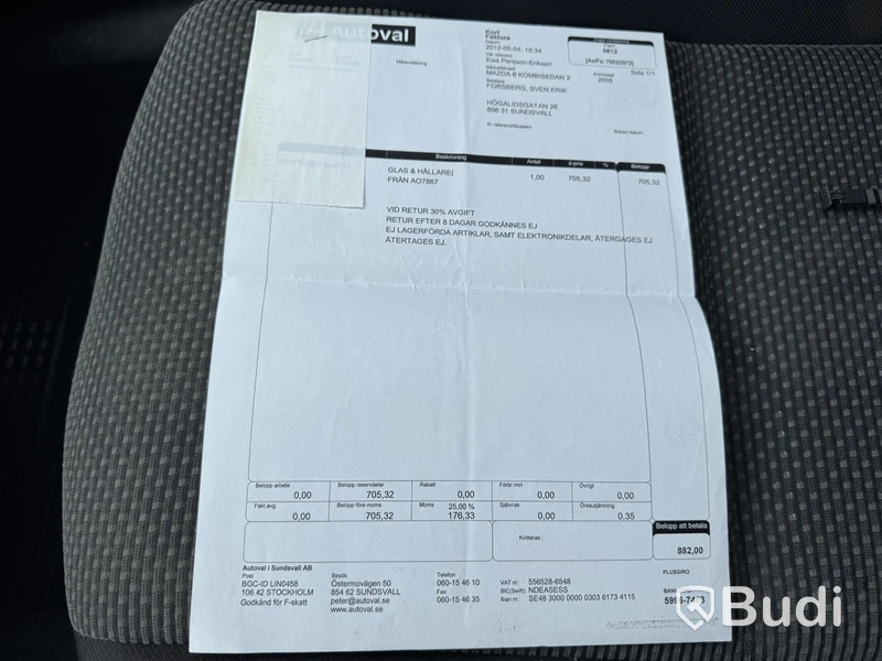 Mazda 6 Sport 2.3 MZR -2005 | Dragkrok