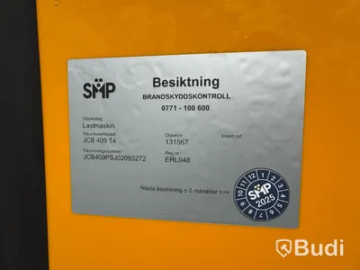 Hjullastare JCB 409 T4 -2016