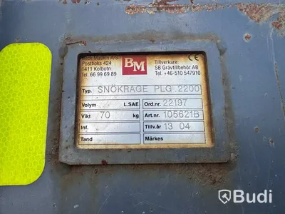Hjullastare Volvo L30 -2005 | Med redskap