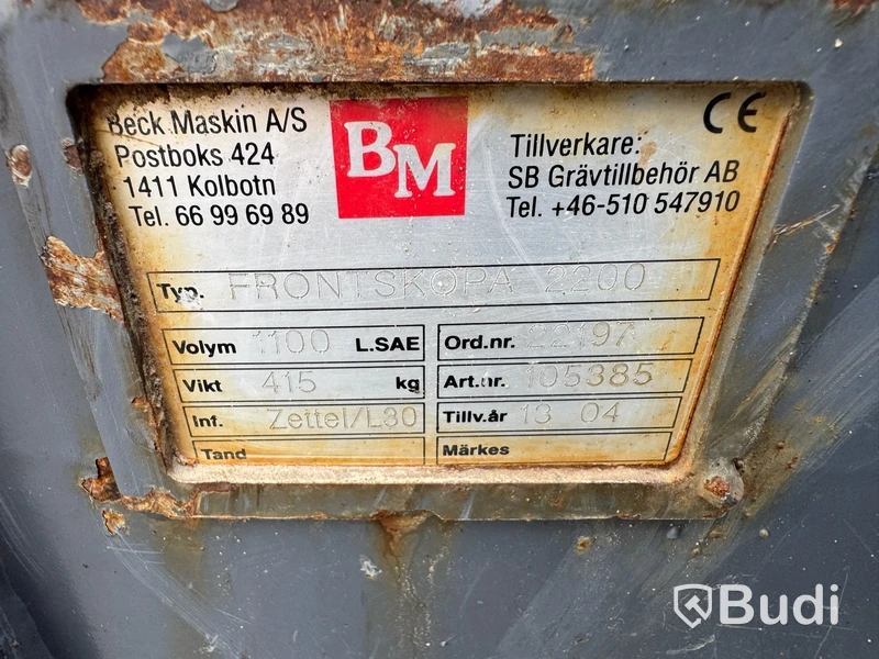 Hjullastare Volvo L30 -2005 | Med redskap