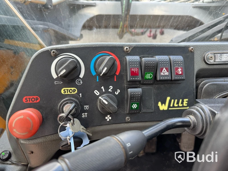 Hjullastare Wille 655E -2004 | Sopaggregat