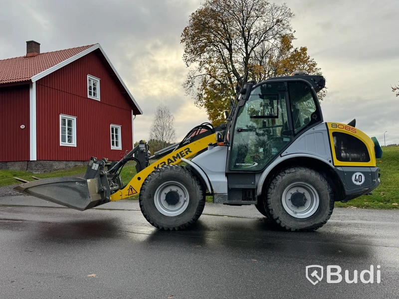 Hjullastare Kramer 8085 -2022 | Planerskopa & gafflar | Krabbstyrning
