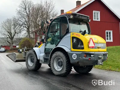 Hjullastare Kramer 8085 -2022 | Planerskopa & gafflar | Krabbstyrning