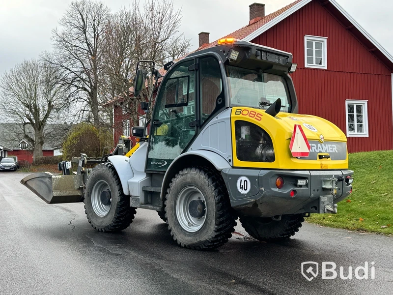 Hjullastare Kramer 8085 -2022 | Planerskopa & gafflar | Krabbstyrning