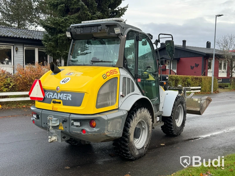 Hjullastare Kramer 8085 -2022 | Planerskopa & gafflar | Krabbstyrning
