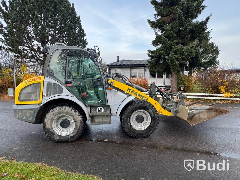 Hjullastare Kramer 8085 -2022 | Planerskopa & gafflar | Krabbstyrning