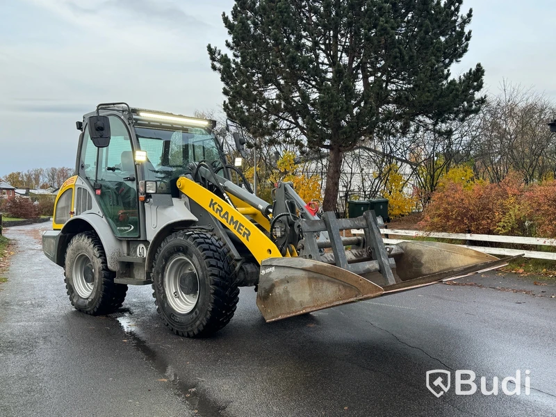 Hjullastare Kramer 8085 -2022 | Planerskopa & gafflar | Krabbstyrning