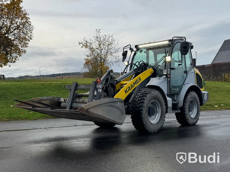 Hjullastare Kramer 8085 -2022 | Planerskopa & gafflar | Krabbstyrning