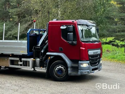 Kranbil DAF FA LF290I -2016 | Palfinger-kran & Bakgavellyft