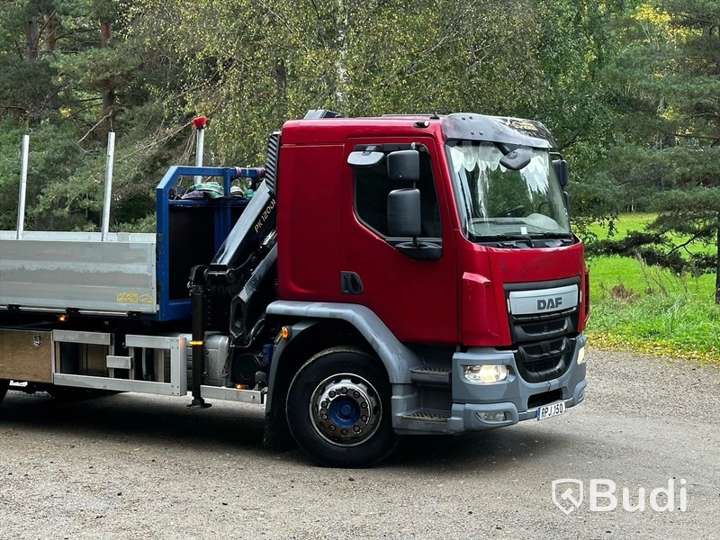Kranbil DAF FA LF290I -2016 | Palfinger-kran & Bakgavellyft