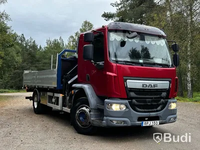 Kranbil DAF FA LF290I -2016 | Palfinger-kran & Bakgavellyft