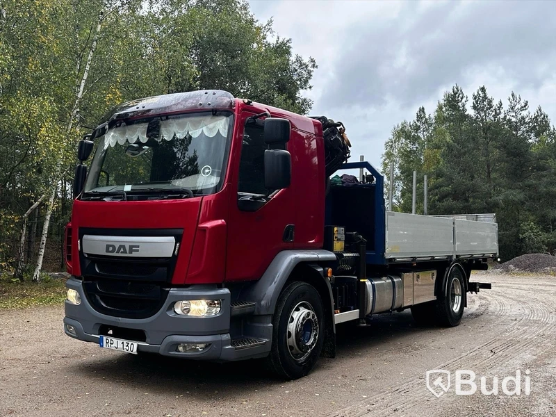 Kranbil DAF FA LF290I -2016 | Palfinger-kran & Bakgavellyft