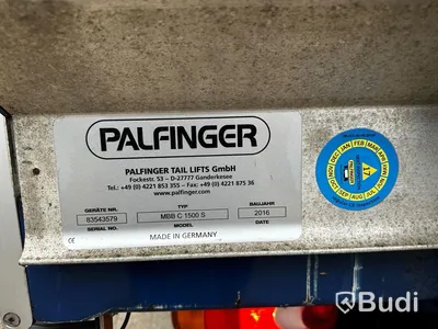 Kranbil DAF FA LF290I -2016 | Palfinger-kran & Bakgavellyft