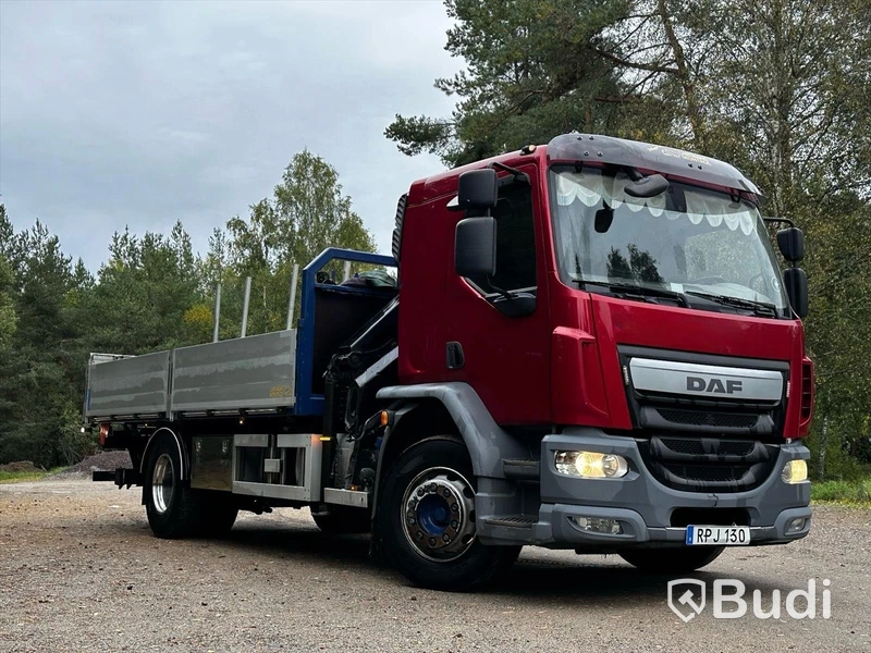 Kranbil DAF FA LF290I -2016 | Palfinger-kran & Bakgavellyft