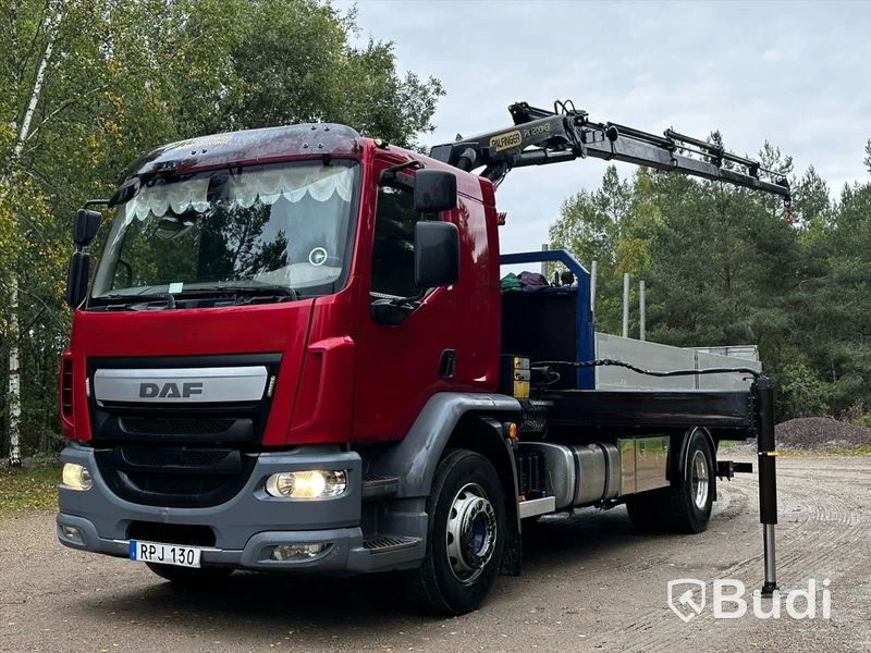Kranbil DAF FA LF290I -2016 | Palfinger-kran & Bakgavellyft