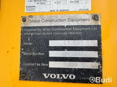 Hjullastare Volvo L120F -2009