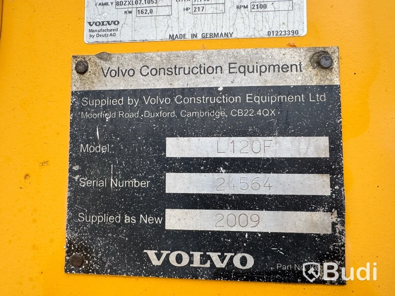 Hjullastare Volvo L120F -2009