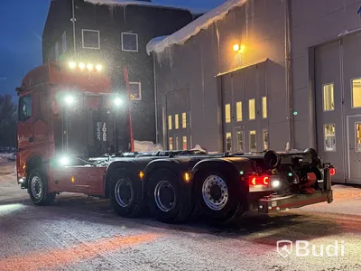 Tridemväxlare Mercedes-Benz Arocs 3758 -2023 | JOAB 24 ton | Plogutrustad