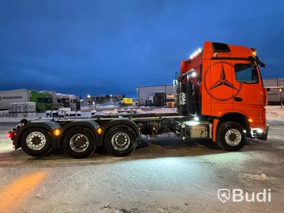 Tridemväxlare Mercedes-Benz Arocs 3758 -2023 | JOAB 24 ton | Plogutrustad