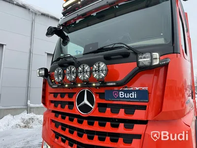 Tridemväxlare Mercedes-Benz Arocs 3758 -2023 | JOAB 24 ton | Plogutrustad