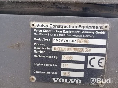 Materialhanterare Volvo EW210D -2015 | Sorteringsklo