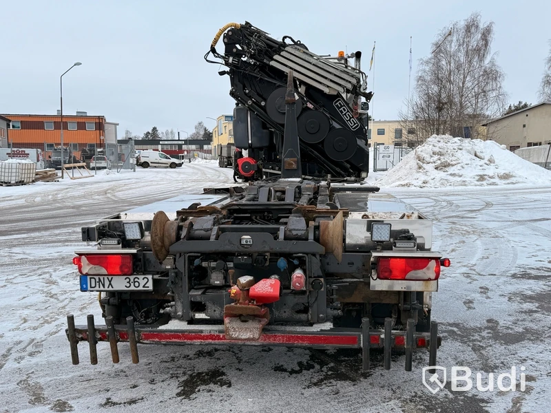 Kranväxlare Scania R480 8X2-6 -2013 | Fassi-kran | Palfinger 17T | Plogutrustad