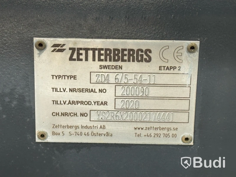 Tippekipage Scania R580 6x2 16.4 -2020 | Zetterbergs | Istrail