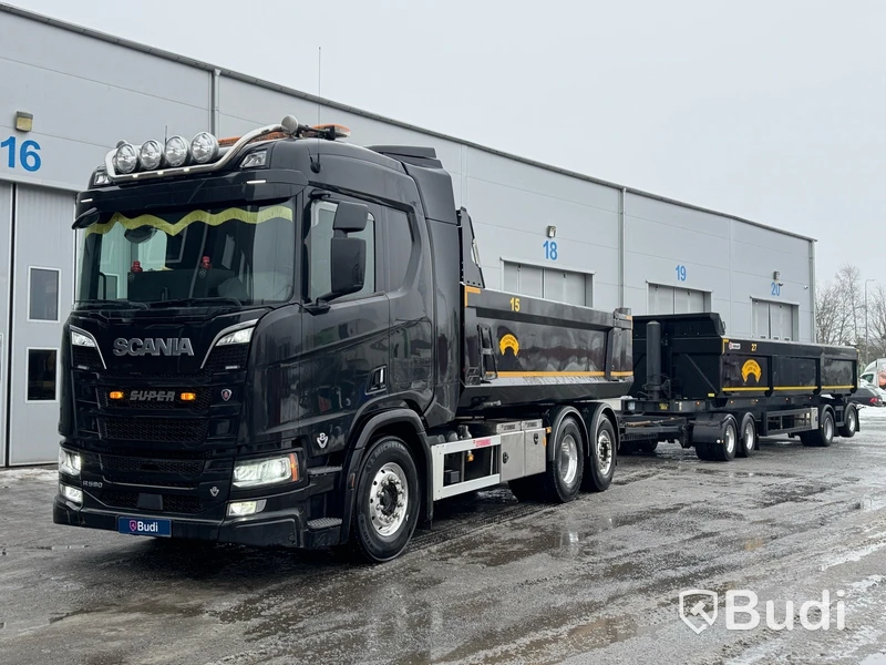 Tippekipage Scania R580 6x2 16.4 -2020 | Zetterbergs | Istrail