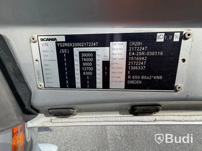 Flakbilsekipage Scania R650 6x2 16.4 -2020 | Tyllis