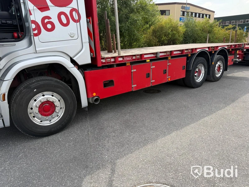Flakbilsekipage Scania R650 6x2 16.4 -2020 | Tyllis