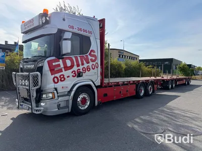 Flakbilsekipage Scania R650 6x2 16.4 -2020 | Tyllis