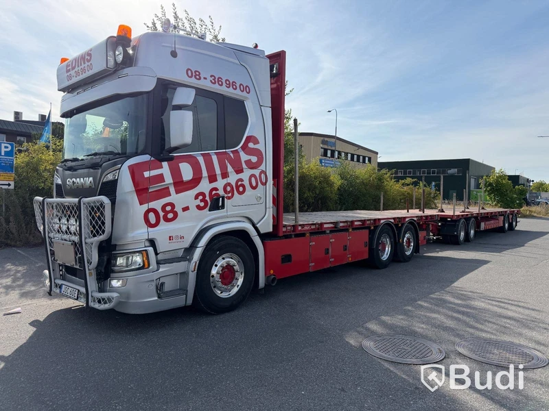 Flakbilsekipage Scania R650 6x2 16.4 -2020 | Tyllis