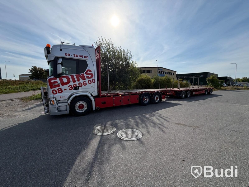 Flakbilsekipage Scania R650 6x2 16.4 -2020 | Tyllis