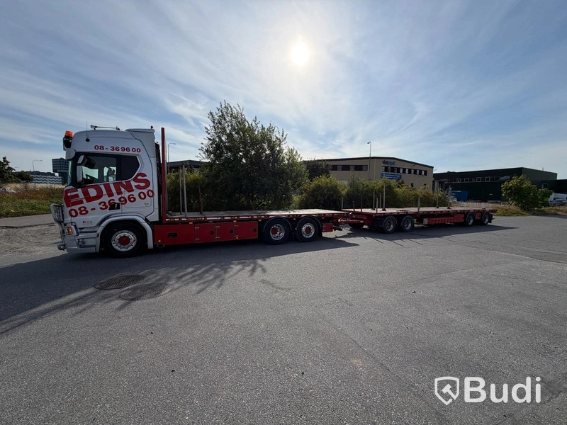 Flakbilsekipage Scania R650 6x2 16.4 -2020 | Tyllis