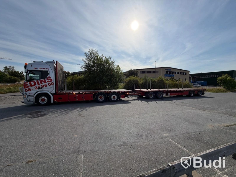 Flakbilsekipage Scania R650 6x2 16.4 -2020 | Tyllis