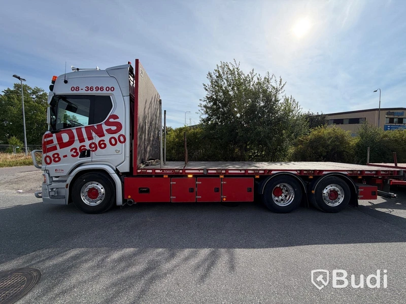 Flakbilsekipage Scania R650 6x2 16.4 -2020 | Tyllis