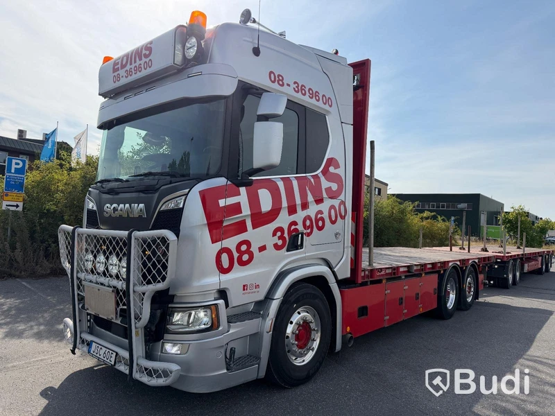 Flakbilsekipage Scania R650 6x2 16.4 -2020 | Tyllis