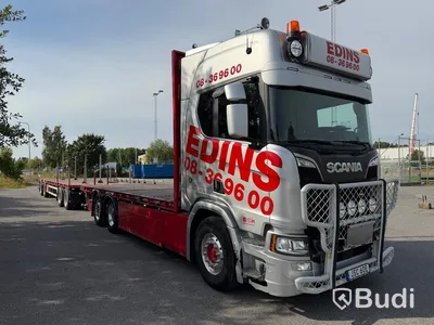 Flakbilsekipage Scania R650 6x2 16.4 -2020 | Tyllis