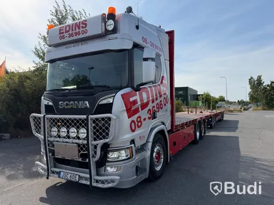Flakbilsekipage Scania R650 6x2 16.4 -2020 | Tyllis