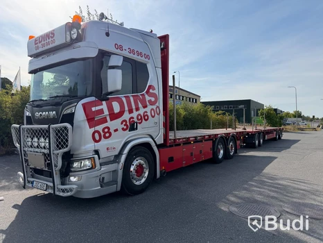 Flakbilsekipage Scania R650 6x2 16.4 -2020 | Tyllis