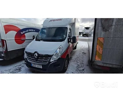Lätt lastbil Renault Master -2016 | Bakgavellyft | Reparationsobjekt